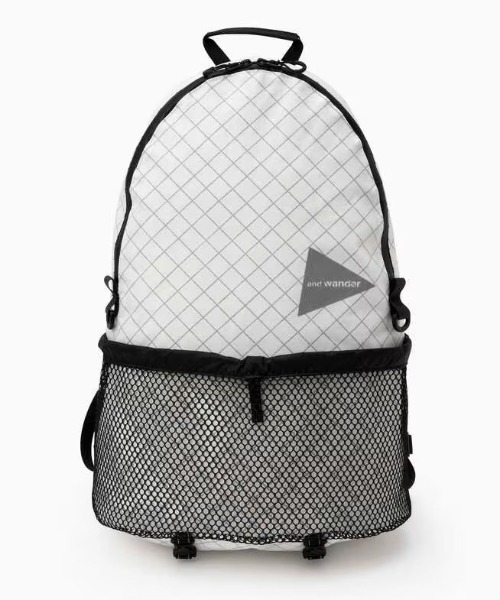 and wander（アンドワンダー） デイバック リュック ECOPAK 20L