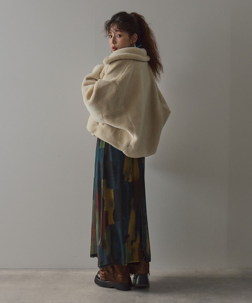 bohmal（ボマール） コート アウター テディベアショートコート