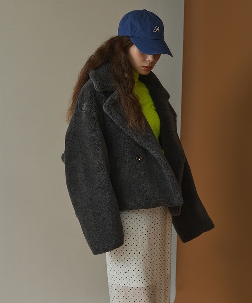 bohmal（ボマール） コート アウター テディベアショートコート
