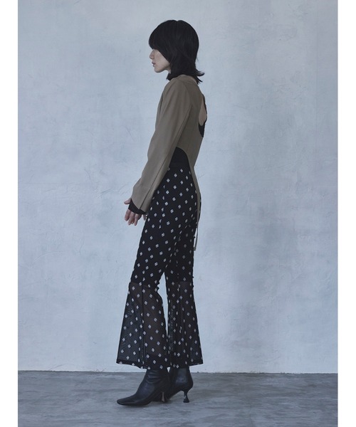 SORIN パンツ SWAN LAKE Flare Pants レディース : ZOZOTOWN