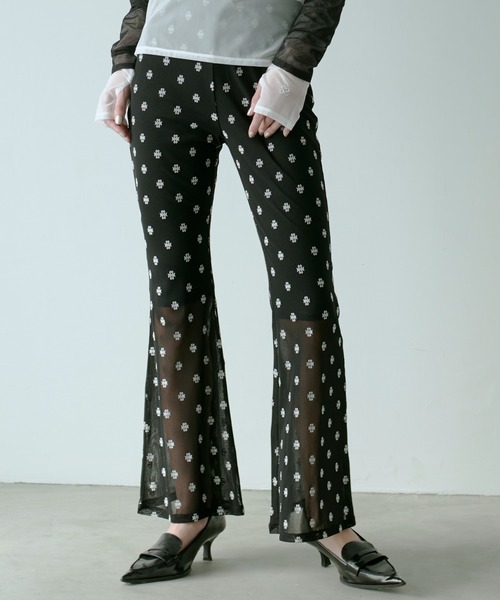 SORIN パンツ SWAN LAKE Flare Pants レディース : ZOZOTOWN