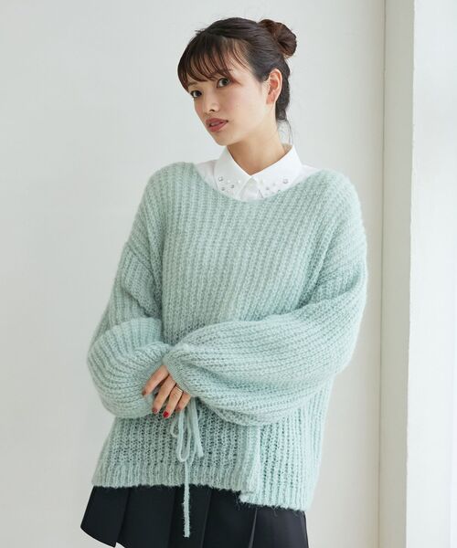 MAJESTIC LEGON（マジェスティックレゴン） ニット セーター リボン