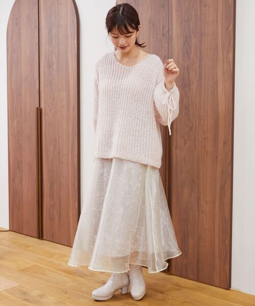 MAJESTIC LEGON（マジェスティックレゴン） ニット セーター リボン