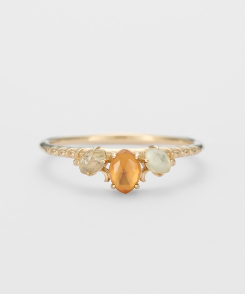 agete 指輪 K10マルチストーンリング レディース : ZOZOTOWN Yahoo!店  