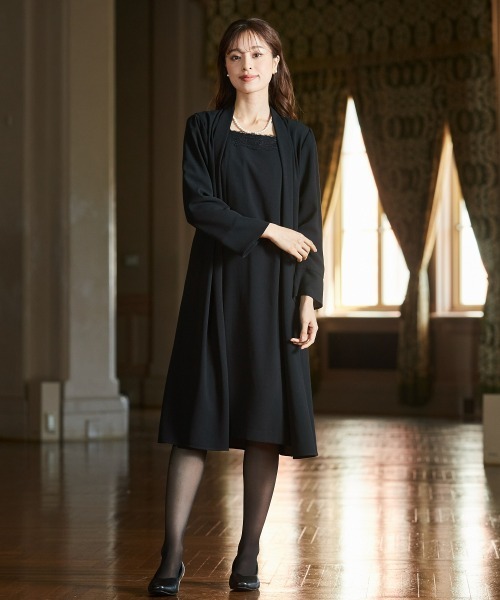 ニッセン（nissen） セットアップ 「喪服・礼服」洗える防しわ軽い