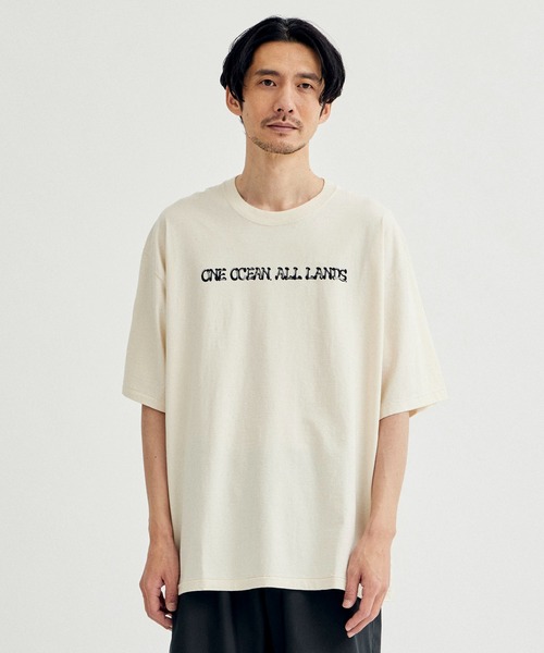 ※試着のみ【Mサイズ】OOAL L/S Graphic Tee nanamica nanamica / OOAL Graphic L/S Tee