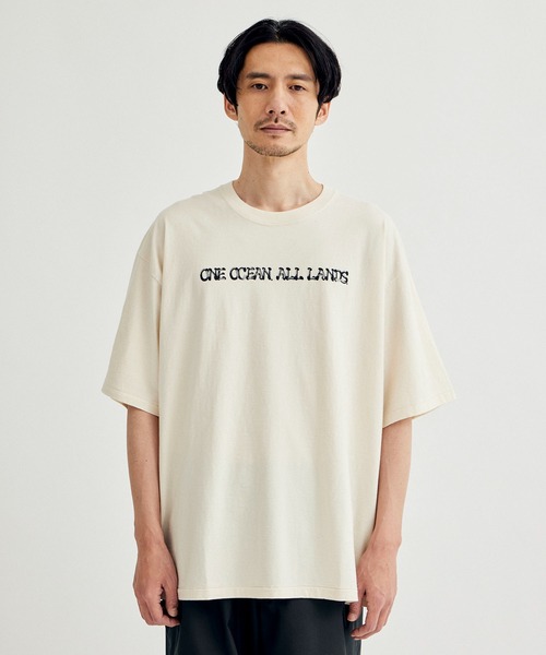 新品未使用 【M】OOAL L/S Graphic Tee nanamica nanamica / OOAL Graphic L/S Tee
