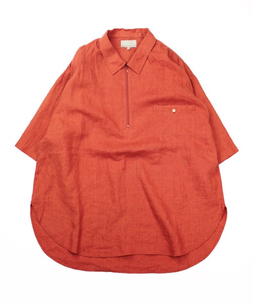 シャツ Universal Style Wear パッカーリング ハーフジップ