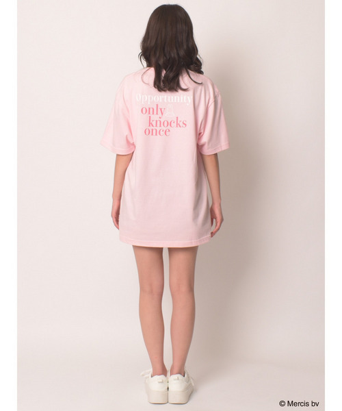 みぃ MIIA（ミーア） tシャツ miffy バイカラーロゴプリントTシャツ