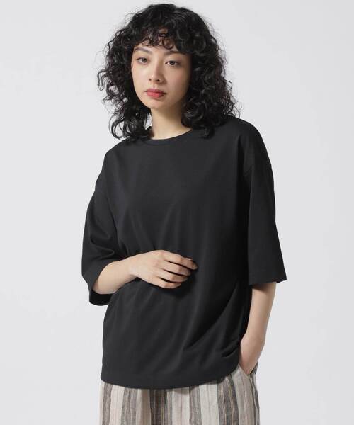 tシャツ B omnivore/ビーオムニボー  18/1 TRY COOL 天竺Ｔシャツ レディース BEAVER tシャツ B omnivore/ビーオムニボー 18/1 TRY COOL 天竺