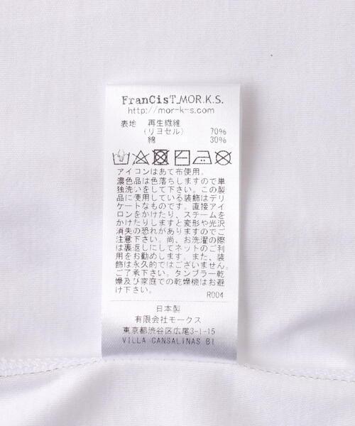 FranCisT_MOR.K.S.（フランシストモークス） tシャツ FranCisT_MOR