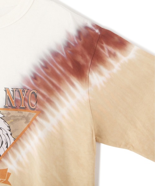 Schott N.Y.C tシャツ Schott/ショット/TIE-DYE EAGLE LS T