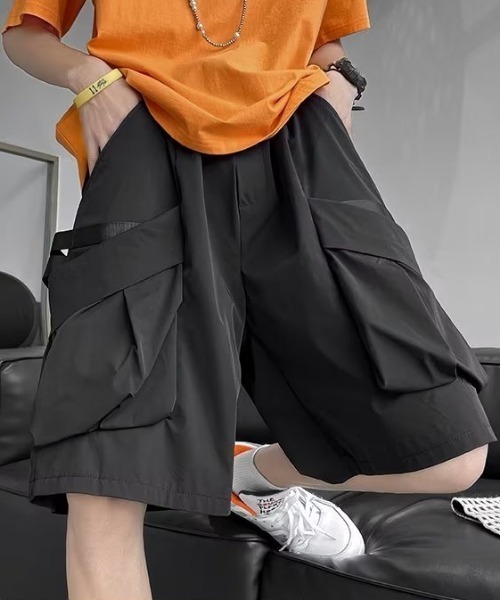 MGV（エムジーヴィー） カーゴパンツ テックカーゴハーフパンツ メンズ