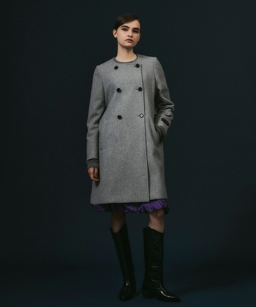 NOISEMAKER（ノイズメーカー） ノーカラーコート コート スーパー100