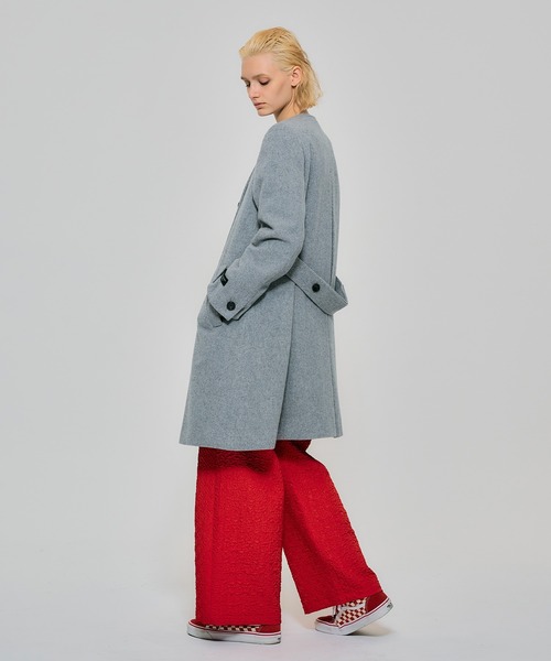 NOISEMAKER（ノイズメーカー） ノーカラーコート コート スーパー100