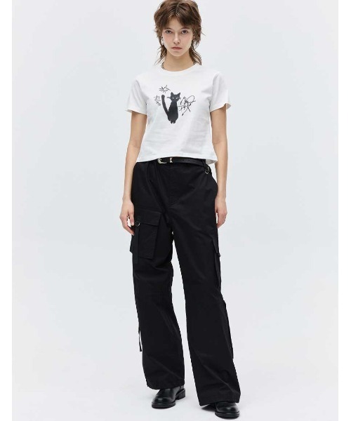 KOM tシャツ A'GEM/9 × .kom 「FALLETT/ファレット」 NIGHT NERO