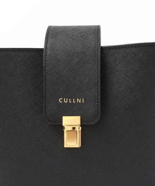 CULLNI（クルニ） ショルダーバッグ Leather Flap Bucket Bag メンズ