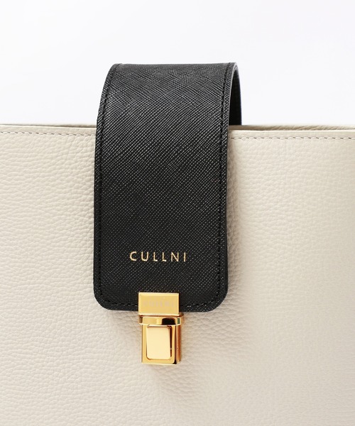 CULLNI（クルニ） ショルダーバッグ Leather Flap Bucket Bag メンズ