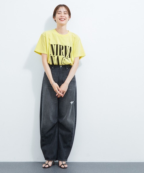 tシャツ 「GOOD ROCK SPEED」NIRVANA Tee レディース GOOD ROCK SPEED tシャツ 「GOOD SPEED」NIRVANA-Tシャツ