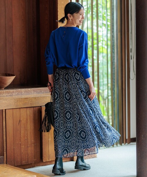 23区（ニジュウサンク） ニット セーター 「洗える」ウールコットン