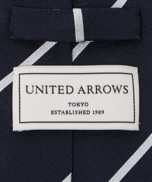 UNITED ARROWS ネクタイ ネイビー ストライプ : ZOZOTOWN Yahoo
