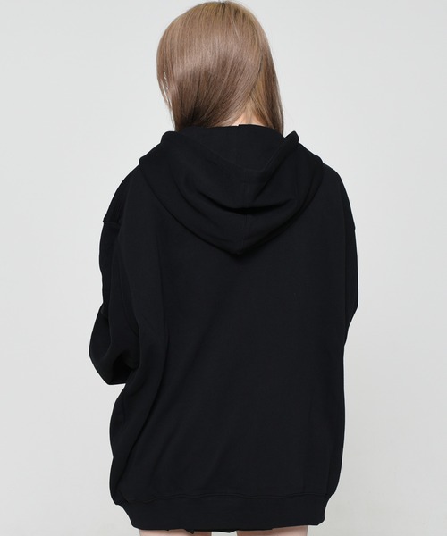 OY（オーワイ） パーカー SPRAYED ODOLLY HOODIE ZIP UP/スプレー