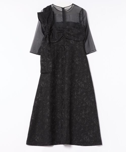 ドレス 「kaene」formformaWEB限定 アシンメトリー チュールドレス/結婚式/パーティー/クルージング | form forma | 12
