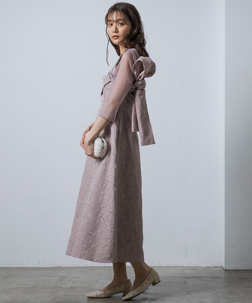 ドレス 「kaene」formformaWEB限定 アシンメトリー チュールドレス/結婚式/パーティー/クルージング | form forma | 13