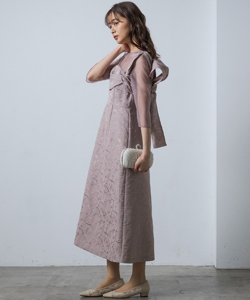 ドレス 「kaene」formformaWEB限定 アシンメトリー チュールドレス/結婚式/パーティー/クルージング | form forma | 14