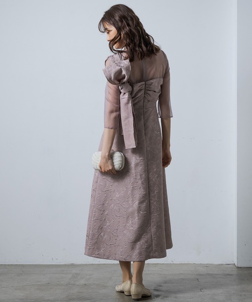 ドレス 「kaene」formformaWEB限定 アシンメトリー チュールドレス/結婚式/パーティー/クルージング | form forma | 15