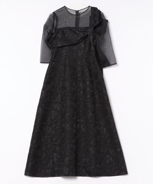 ドレス 「kaene」formformaWEB限定 アシンメトリー チュールドレス/結婚式/パーティー/クルージング | form forma | 11