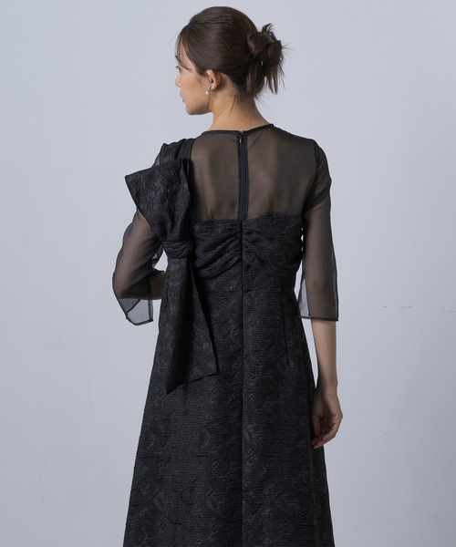 ドレス 「kaene」formformaWEB限定 アシンメトリー チュールドレス/結婚式/パーティー/クルージング | form forma | 08