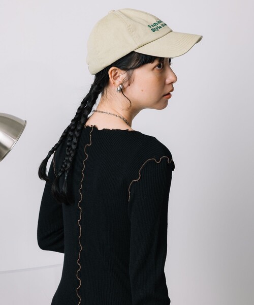 FREAK'S STORE ニット セーター ウォッシャブル ラメメロー