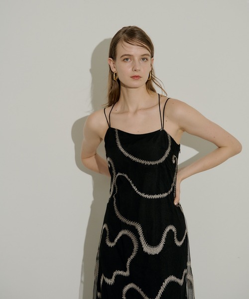LE'RURE ドレス Grafitti back drape cami dress : ZOZOTOWN Yahoo!店 LE'RURE ドレス Grafitti back drape cami dress : ZOZOTOWN Yahoo!店