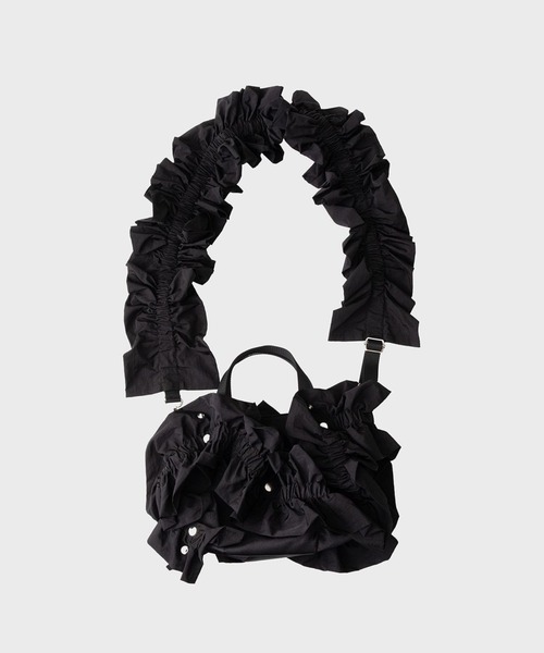 HOUGA ショルダーバッグ バッグ 「HOUGA/ホウガ」my will bag/フリル 