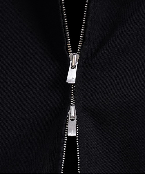 LAPIIS ブルゾン アウター HEAVY WOOL GABARDINE DOUBLE ZIP BLOUSON