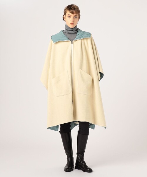 BACCA（バッカ） ダッフルコート コート レーヨンウール リバーシブル