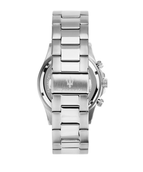 【極美品】マセラティ Maserati 腕時計 Eleganza Maserati / マセラティ ベロチタ 43MM クロノグラフ チェロブルー