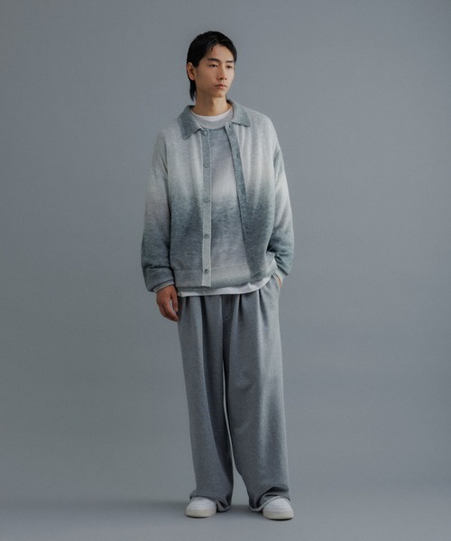 タグ付き未使用✨️　アダムエロペ　スウェット　グレー　日本製 ADAM ET ROPE' スウェットパンツ ジャージ 「WEB限定」2タック