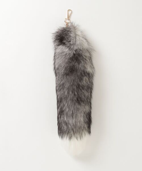 NOVESSEL キーホルダー A'GEM/9 × .kom「NOVESSEL/ノベセル」ファー