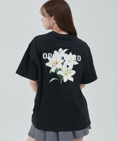tシャツ 「OY/オーワイ」 LILY LOGO TEE/リリーロゴ半袖Tシャツ レディース メンズ