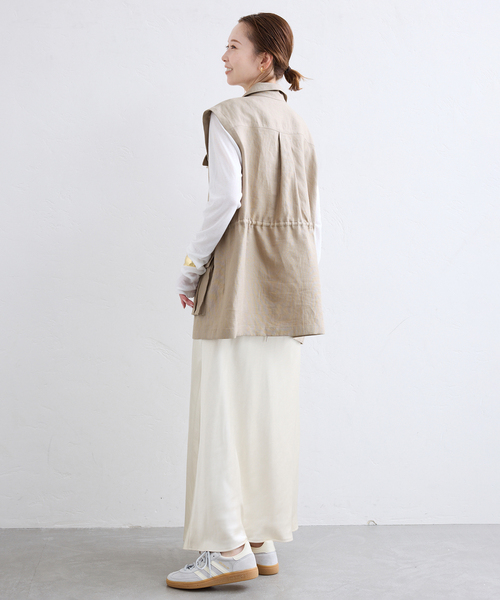 SLOBE IENA ダブルブレスト ベスト　ジレ ITEMS URBANRESEARCH ベスト ジレ ダブルブレストジレ