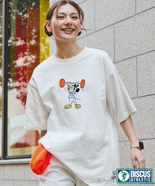 90s ディスカスアスレチック　ディズニー　古着　Tシャツ　プリント　アメコミ DISCUS ATHLETIC tシャツ ATHLETIC/ディスカスアスレチック
