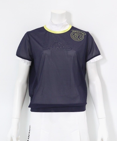 archivio（アルチビオ） tシャツ 「LADIES」シアー×フリルツインセット