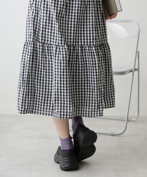 DEMETER（デメテル） パンプス 厚底 スニーカーライク クロスゴム