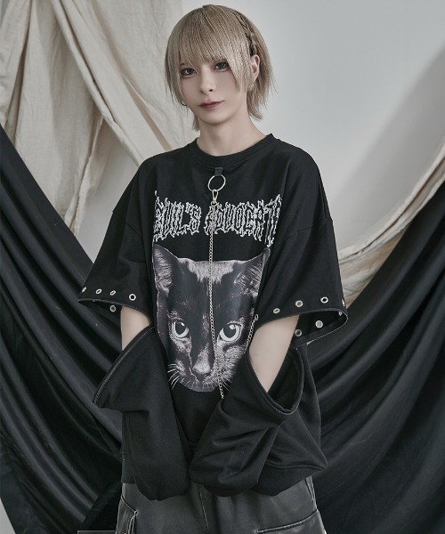 みどゴン ililil トレーナー スウェット 「ililil/イルイルイル」「devil's