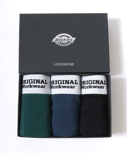 Dickies（ディッキーズ） ボクサーパンツ 3枚セット ロゴ ボクサー