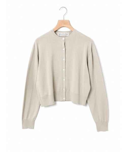 カーディガン MidiUmi ショートニットカーディガン レディース