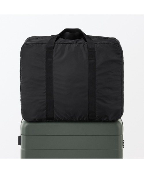 無印良品（MUJI） ボストンバッグ たためる 撥水旅に便利なボストン