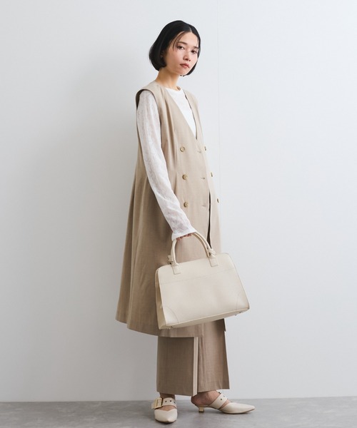 ketty（ケティ） ワンピース 梳毛合繊ジレワンピース「手洗い可能